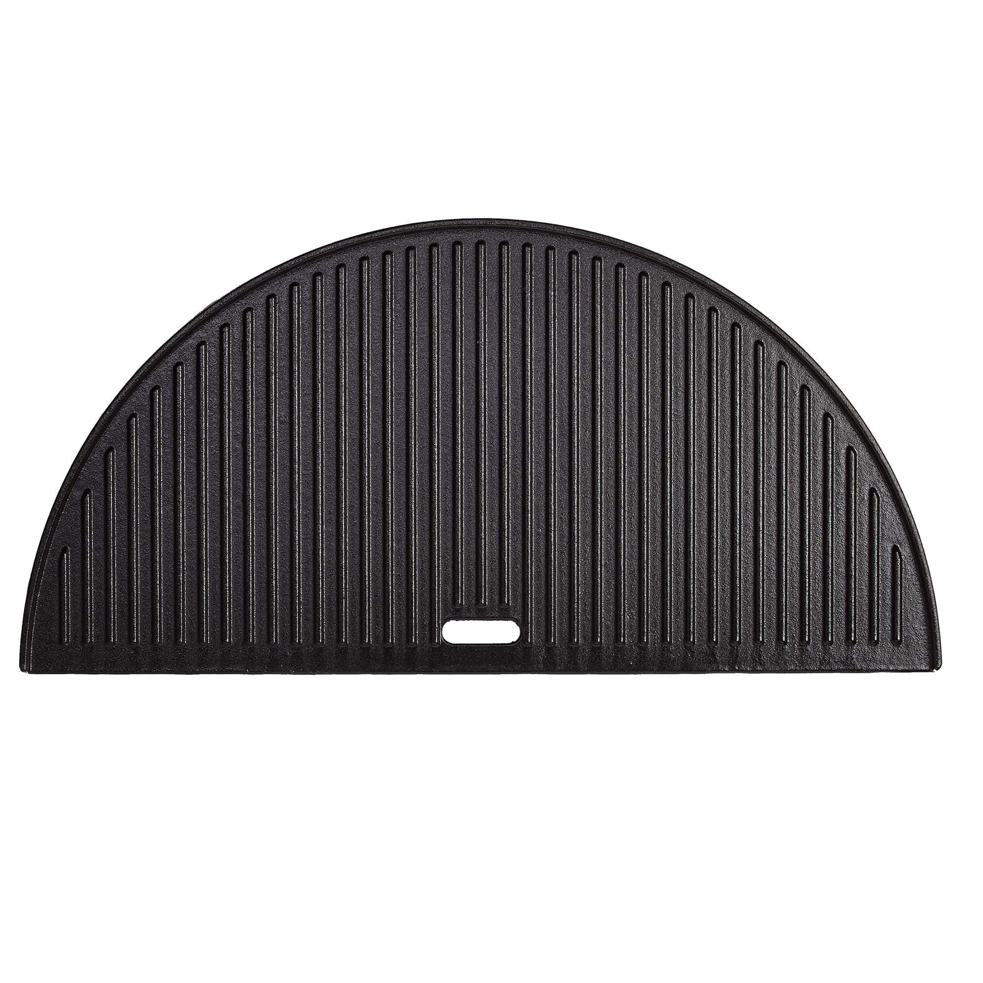Kamado Joe Big Joe Reversible Cast Iron Griddle – Half Moon Grill Plate