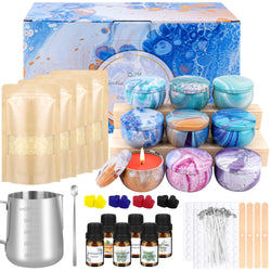 KEARLGMBH DIY Candle Making Kit for Adults – Beeswax Scented Gift Set