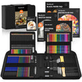 Shuttle Art 116 Pack Drawing Pencils Set | 4 Pads & Zipper Case