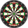 Mission Samurai II Professional Sisal Dartboard – Ultra Thin Wire