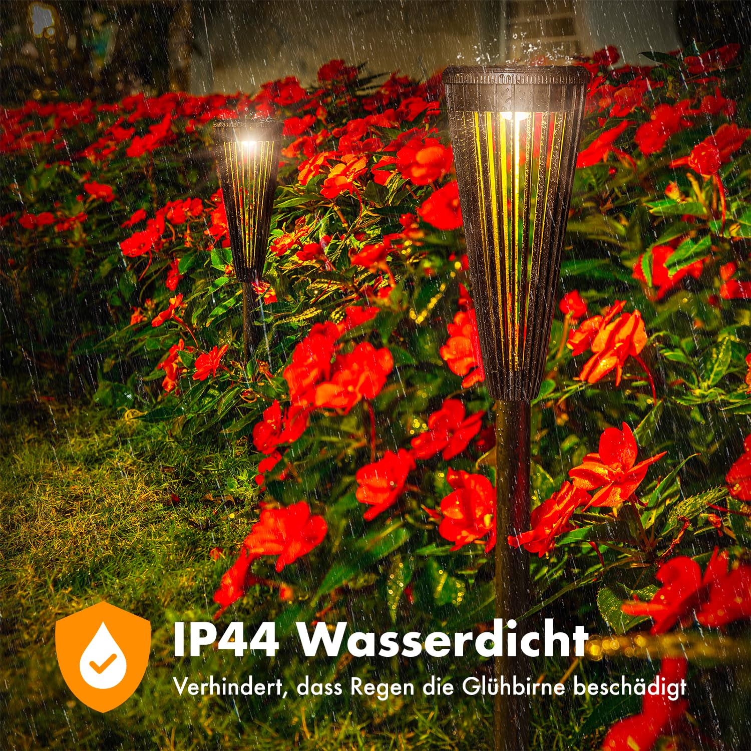 MAGGIFT Solar Pathway Lights – Weatherproof Outdoor Garden Decor, 6 Pack