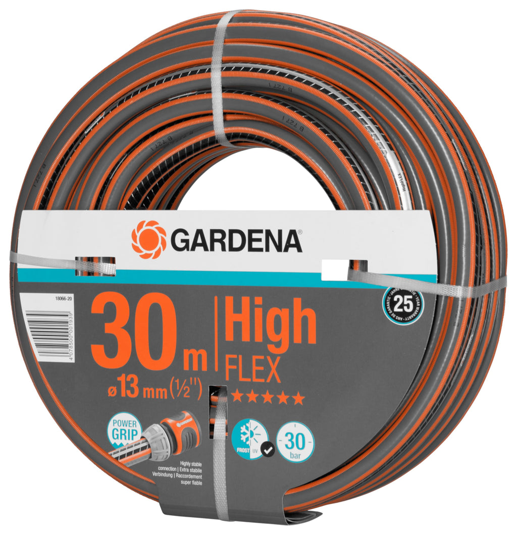 Gardena Comfort HighFLEX Garden Hose | 13mm (1/2") x 30m | UV Resistant