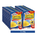 Tipiak Instant Couscous – 100% Durum Wheat Boil-in-Bag (Pack of 12)