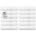 CityComfort 100% Cotton Face Towels - 550 GSM Soft Wash Cloths, 12 Pack