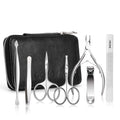 BEZOX 5-Piece Nail Clipper Set | Stainless Steel Manicure & Pedicure Kit