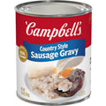 Campbell's Country Style Sausage Gravy – Savory Dinner Sauce, 13.8 oz
