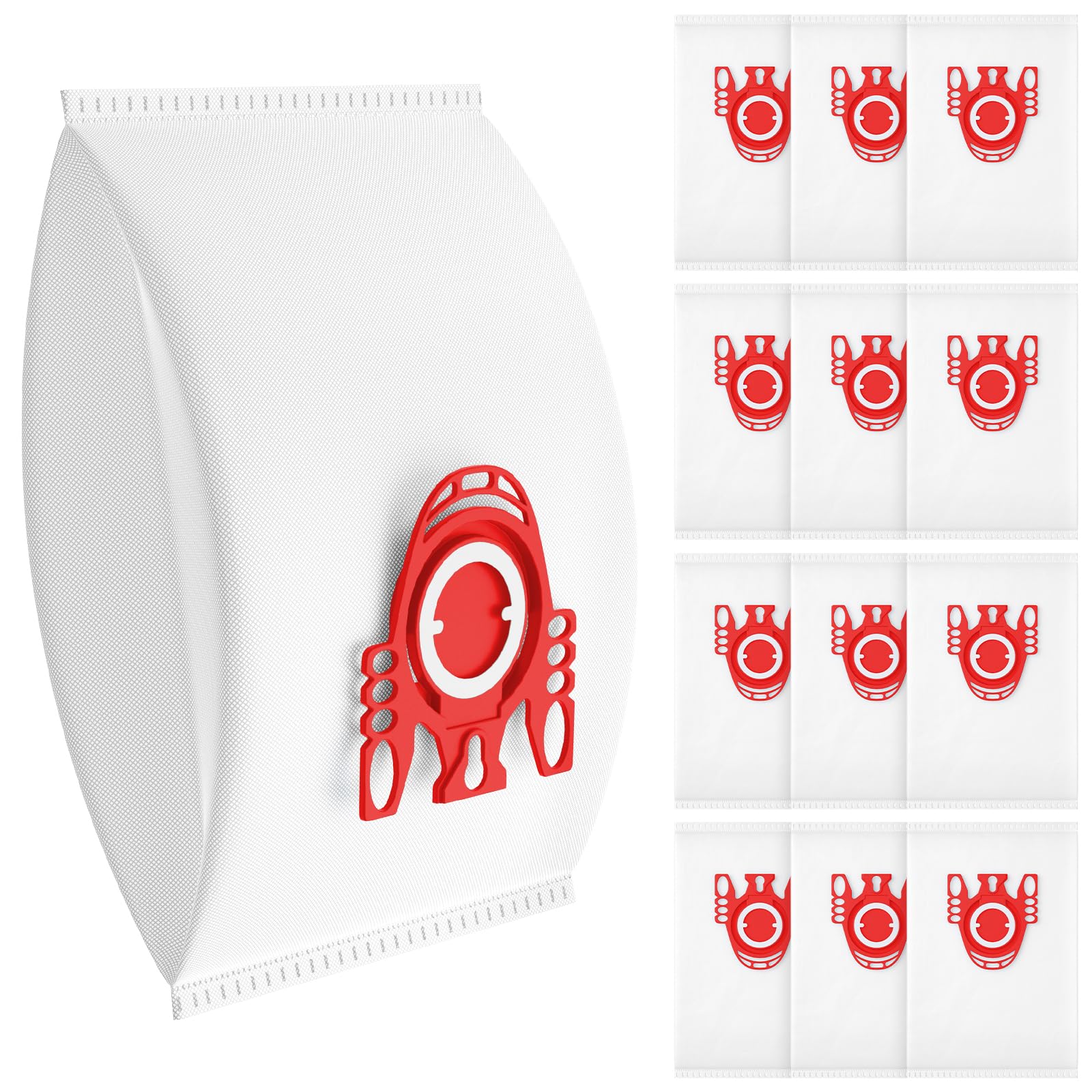 Jolof Store FJM Vacuum Bags for Miele Compact C1 C2 S4000 - 12 Pack