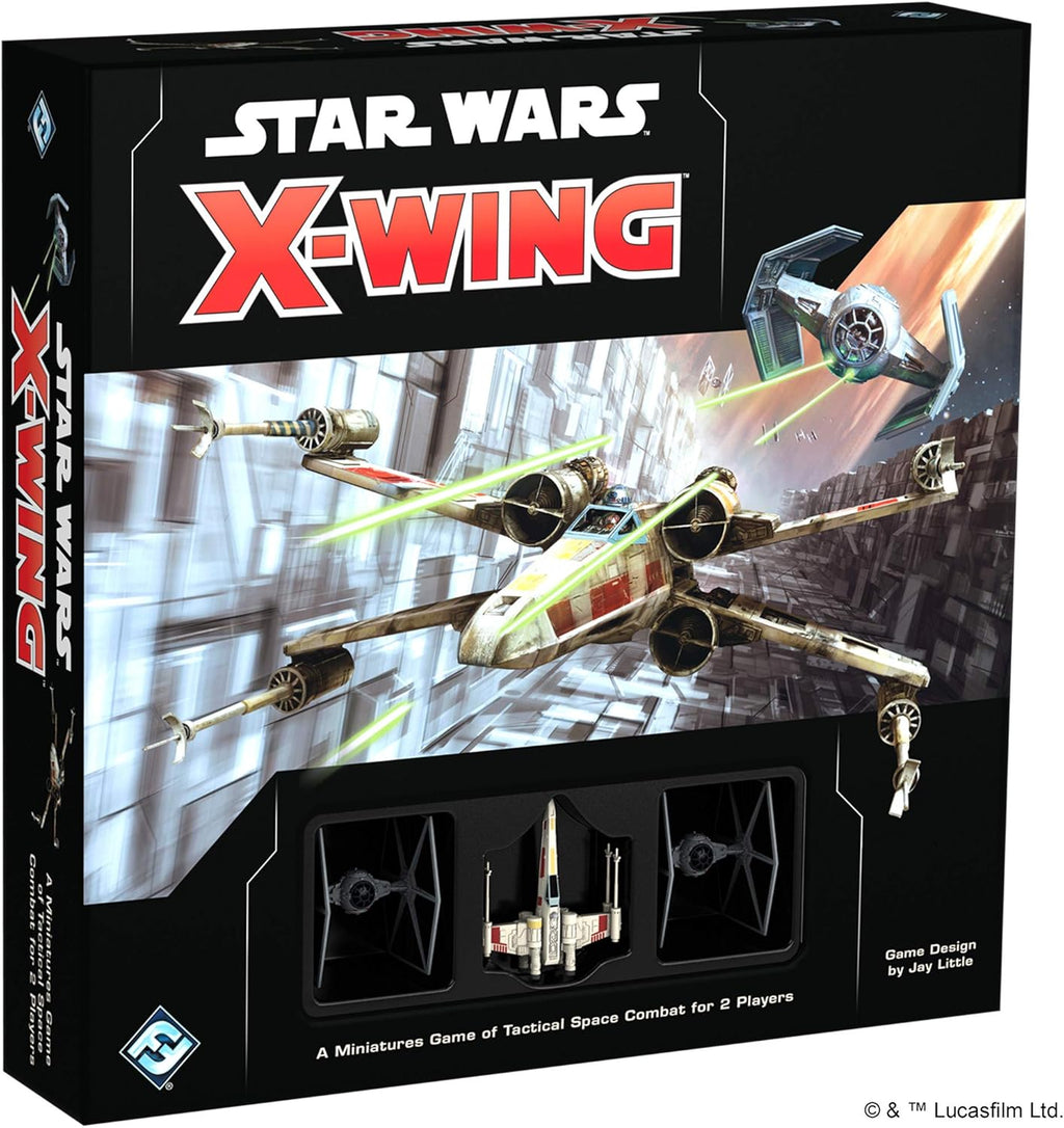 Star Wars X-Wing Miniatures Game: Starter Set by Snaps – Strategy Game
