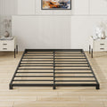 VERFARM King Size Metal Platform Bed Frame – 8cm Low Profile Heavy Duty