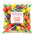 Swizzles Fruity Pops Lollies – 50 Retro Vegan Fruit Lollipops