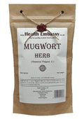 Mugwort Herb (Artemisia Vulgaris) Loose Herbal Tea by Health Embassy - 100g