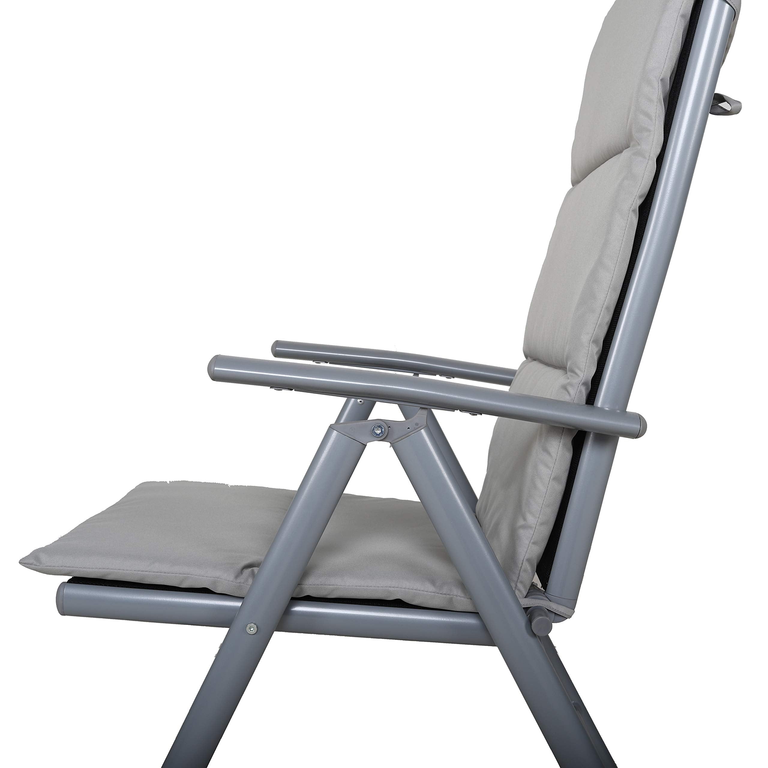 Chicreat Folding Camping Chairs | Set of 2 Adjustable Outdoor Seats