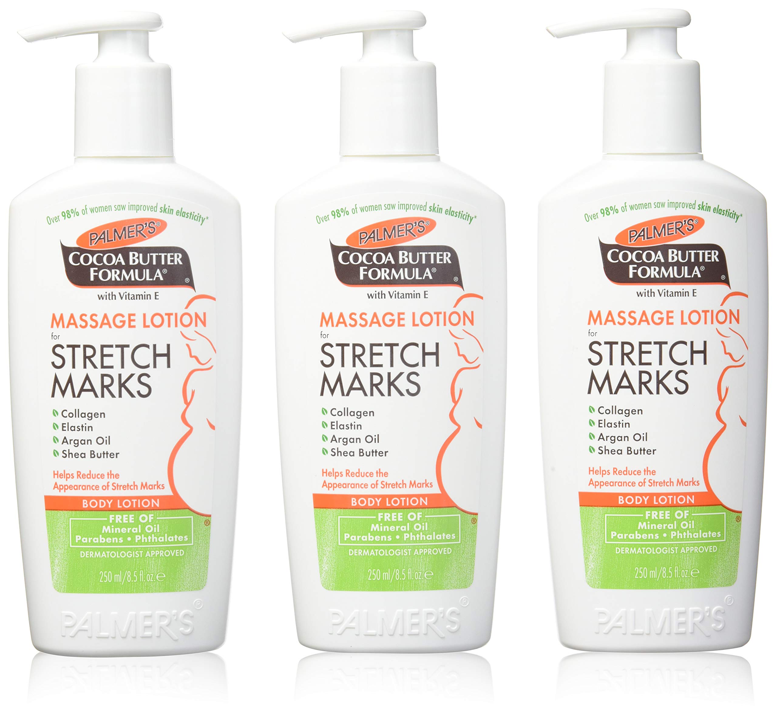 Palmer's Cocoa Butter Massage Lotion for Stretch Marks - 8.5oz, 3 Pack