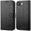 OCASE iPhone 16e Wallet Case – RFID Blocking PU Leather Flip Cover