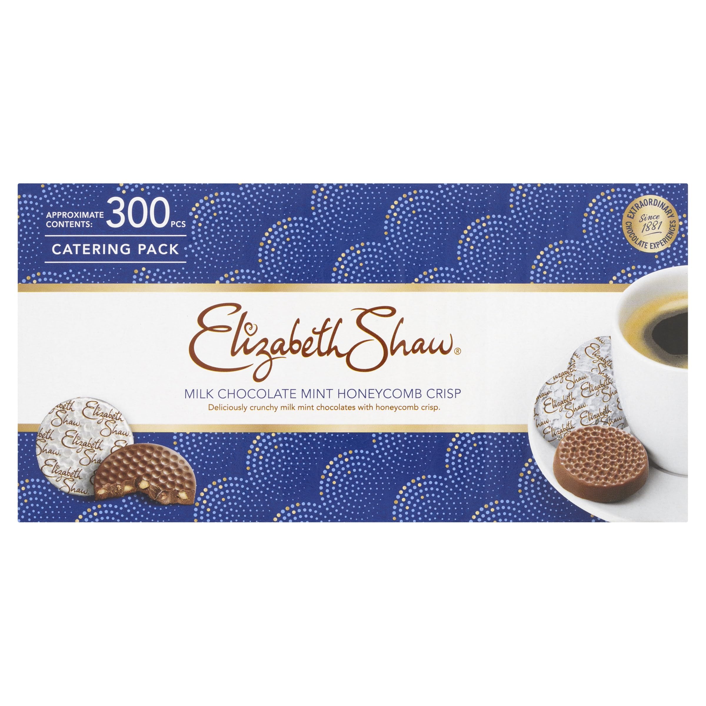 Elizabeth Shaw Milk Mint Crisp Chocolates – 1.89kg Catering Pack