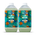 Faith In Nature Coconut Hand & Body Wash Set – Natural Vegan Refill 2 x 5L