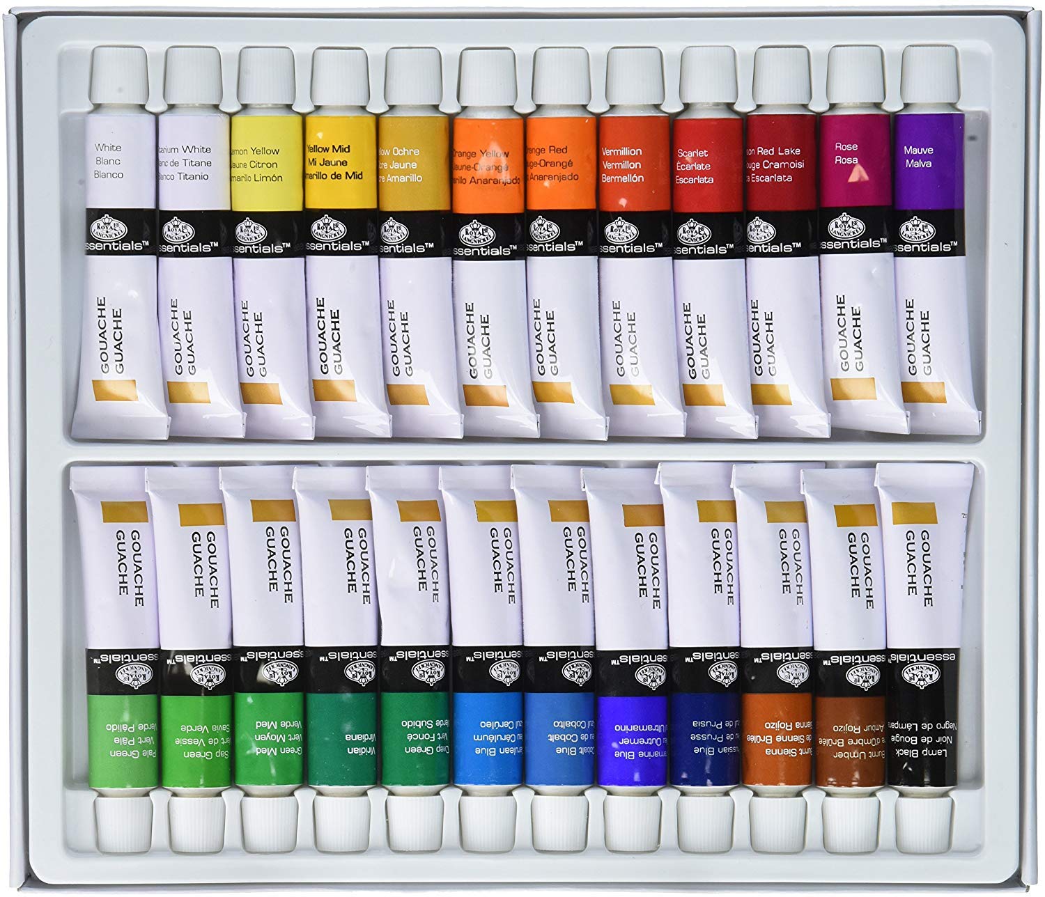 Royal & Langnickel Gouache Painting Colour Set - 24 Pack (12ml)