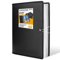 Nicpro 11x17 Art Portfolio Folder – 30 Pockets Hardcover Presentation Binder