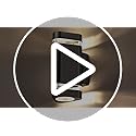 CELAVY Outdoor Wall Lights | IP65 Waterproof Up and Down LED Sconce