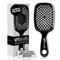 FHI HEAT UNbrush Vented Detangling Hair Brush | Wet & Dry Anti-Static Black