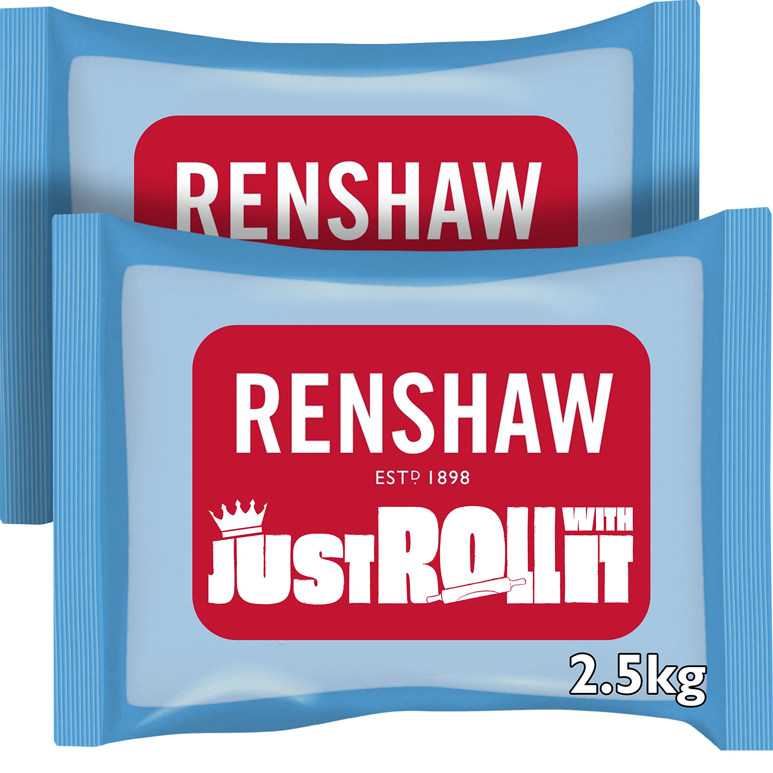 Renshaw Ivory Fondant Icing – Professional Ready to Roll Sugar Paste, 5kg