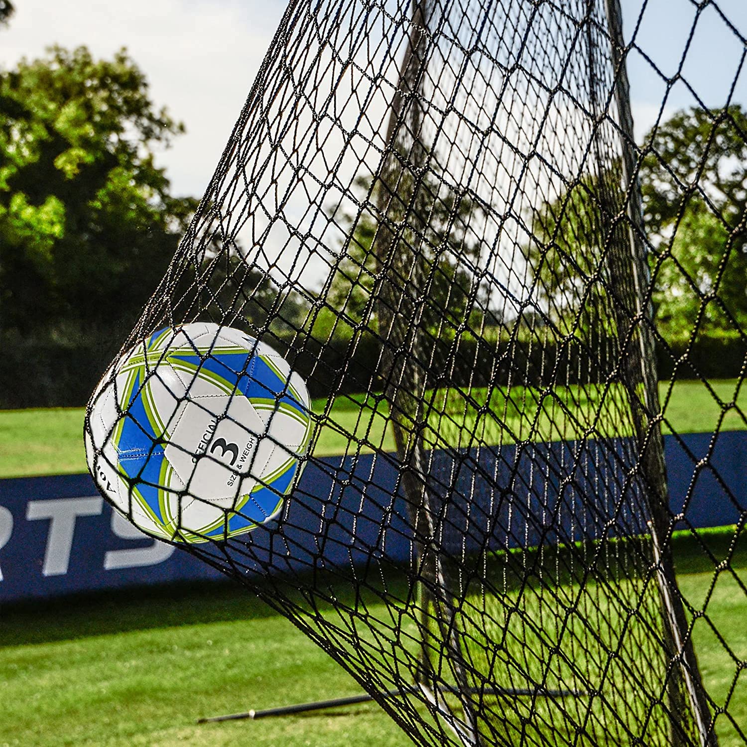 Aoneky Heavy Duty Football Rebounder Net | 10x20ft Polyester Backstop