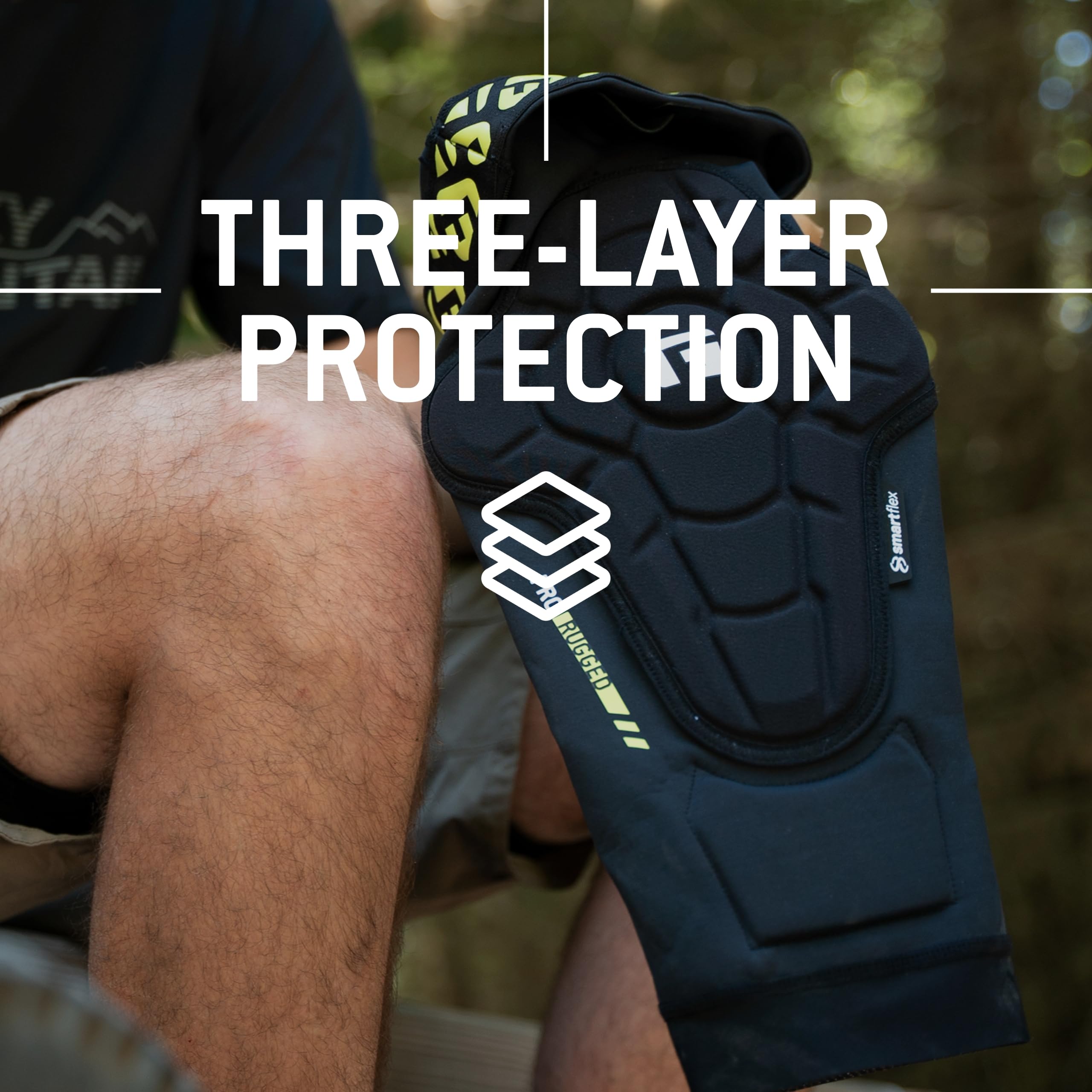 G-Form Pro-Rugged 2 MTB Knee Guards | SmartFlex Mountain Bike Pads