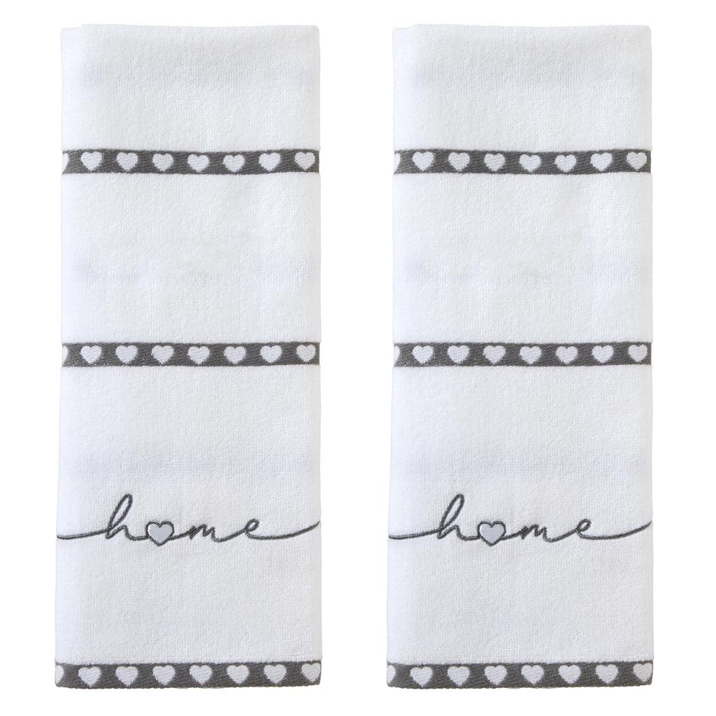 SKL Home Heart in Home Hand Towel Set, 2 Count - image 1