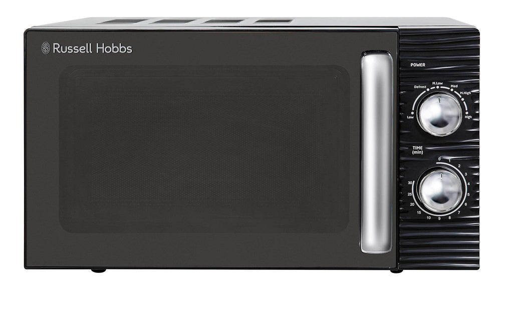 Russell Hobbs Inspire 17L Manual Microwave – Black Compact Design