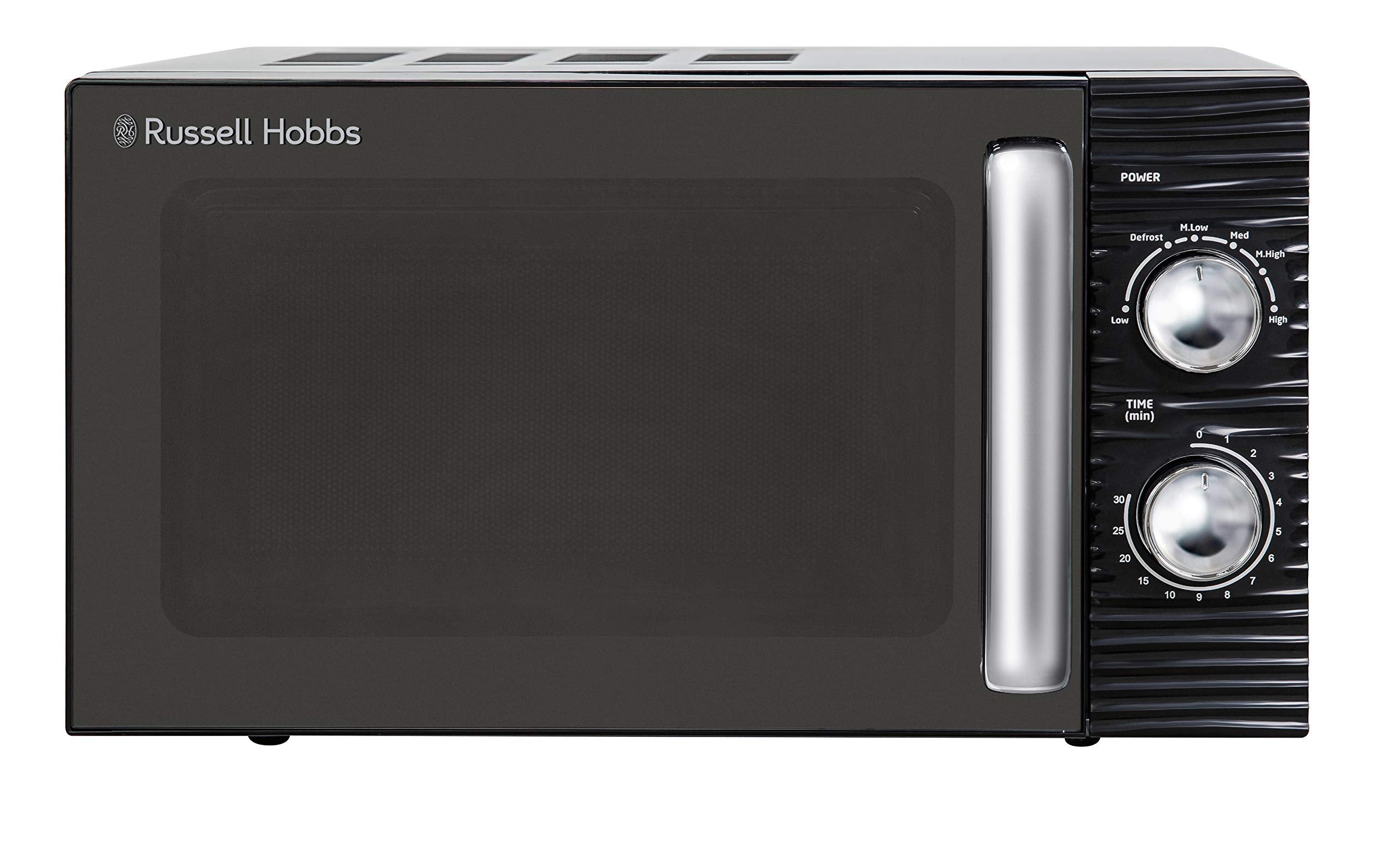 Russell Hobbs Inspire 17L Manual Microwave – Black Compact Design
