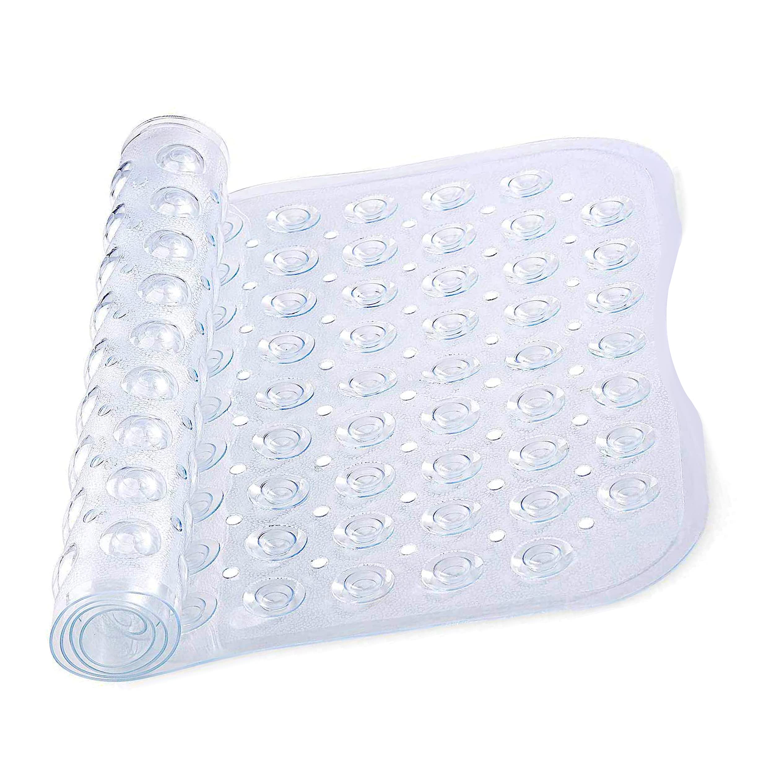 Jolof Store Non-Slip Shower Bath Mat – Anti-Mould PVC with Suction Cups