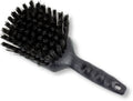 Carlisle Swivel Scrub Brush – Black Polyester Bristle Floor Scrubber