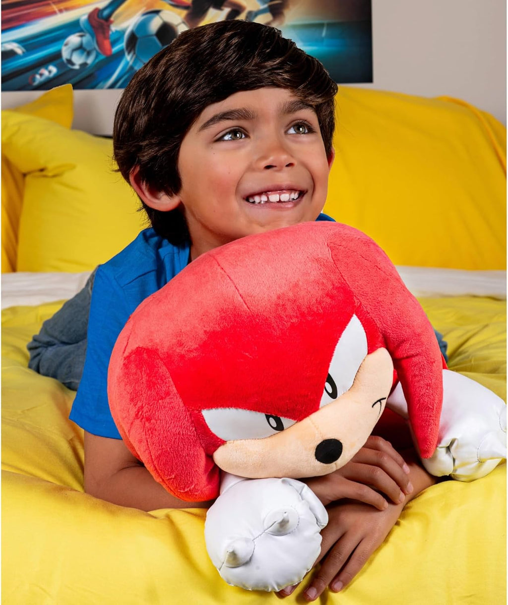Snaps Sonic The Hedgehog Knuckles Jumbo 18-Inch Plush Stuffed Toy
