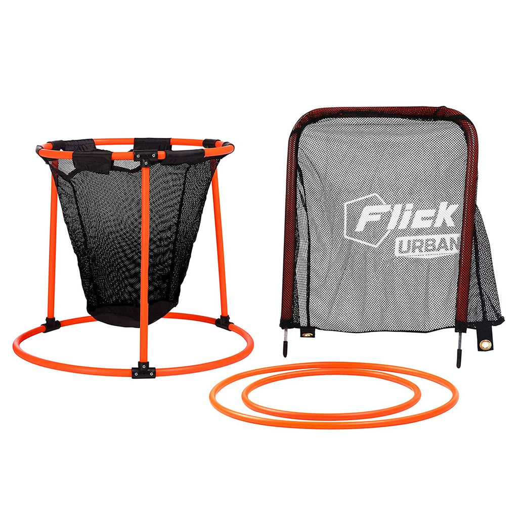 Football Flick Urban 4-in-1 Training Set | Goal Targets & Accuracy Net