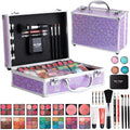 Hot Sugar Girls Makeup Set – 80pc Starter Cosmetics Kit with Train Case