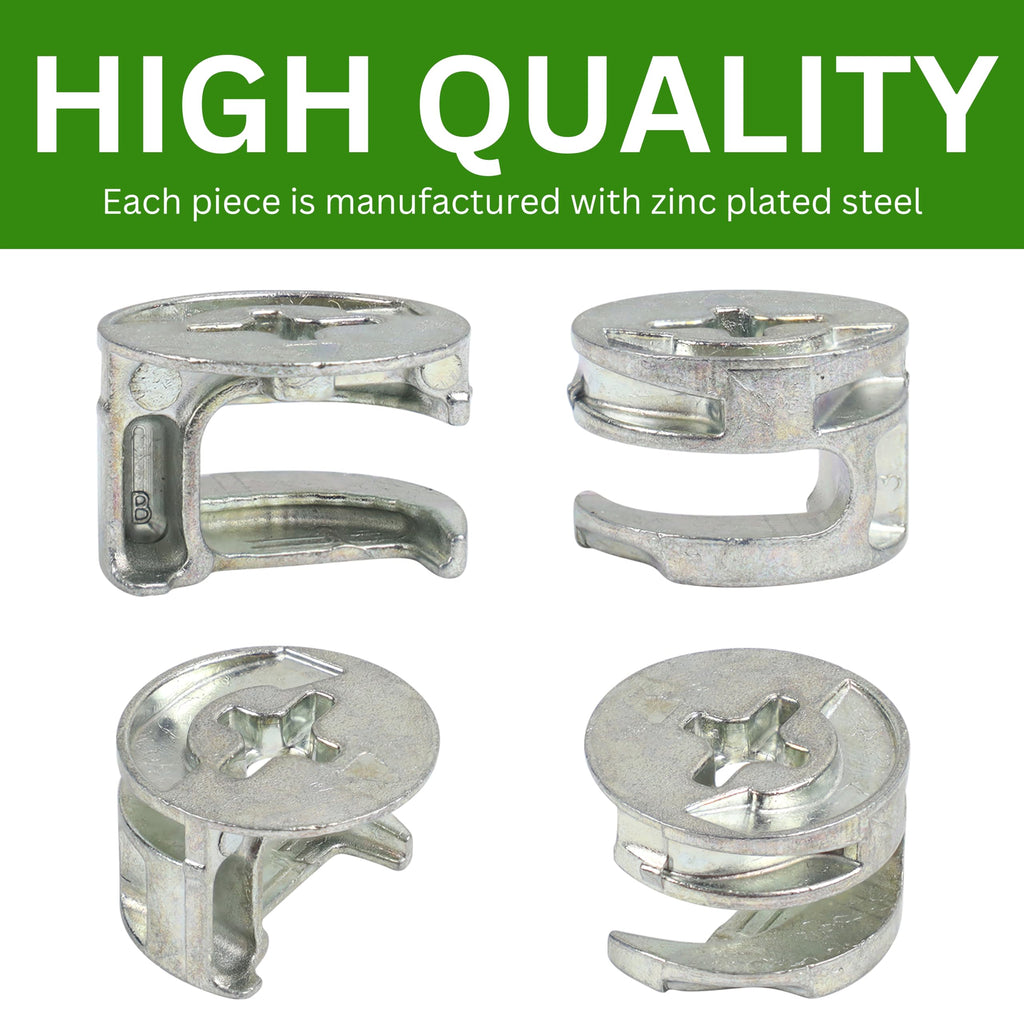 Spare Hardware Parts Cam Lock Nut 12MM | Replacement for IKEA Part # 110630 | Pack of 10 - image 5