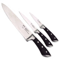 Bergner Infinity Chefs Vita 3-Piece Stainless Steel Knife Set