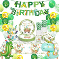 Dinosaur Party Tableware Set – 80 Piece Birthday Decoration Kit