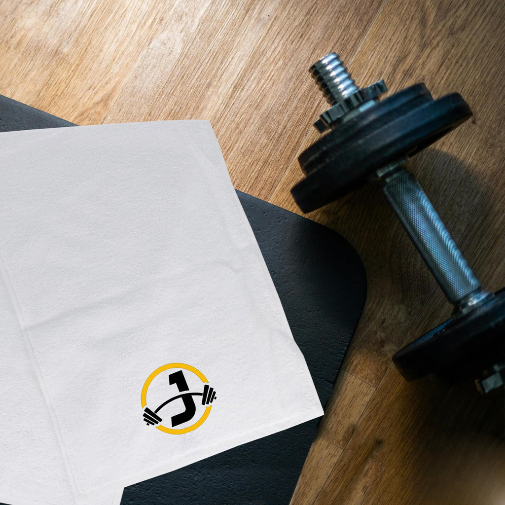 Always Looking Good Gym Towel with Monogrammed Embroidery Initial Gift for Men & Women, Training Accessory Gift