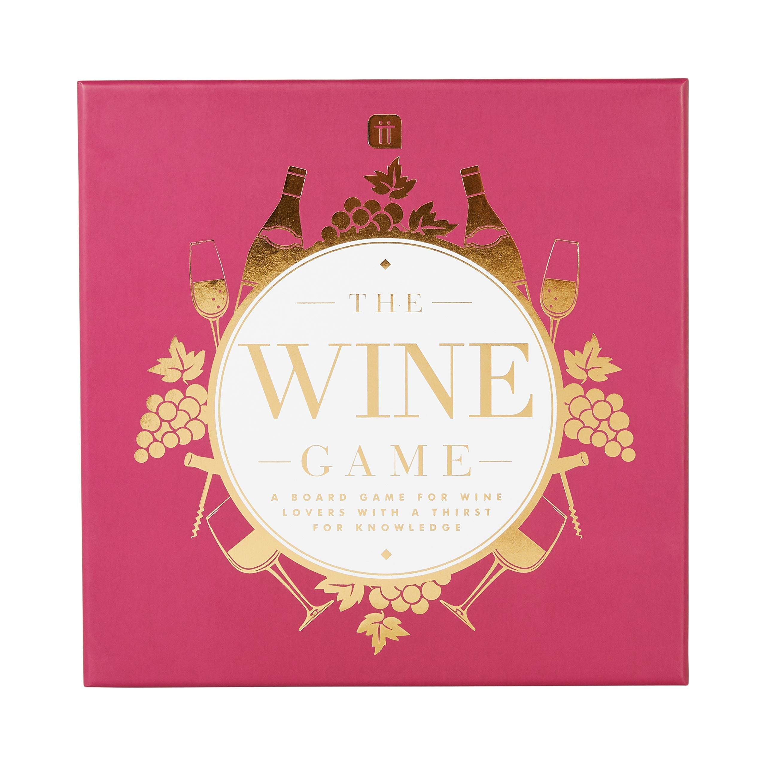 Talking Tables Wine Trivia Board Game – Adult Dinner Party Game