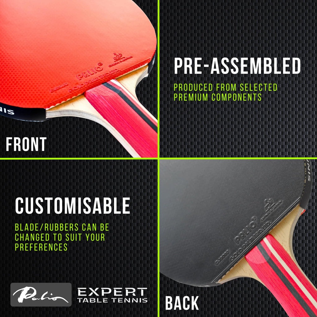 Palio Master 3.0 Table Tennis Bat | ITTF-Approved Ping Pong Racket