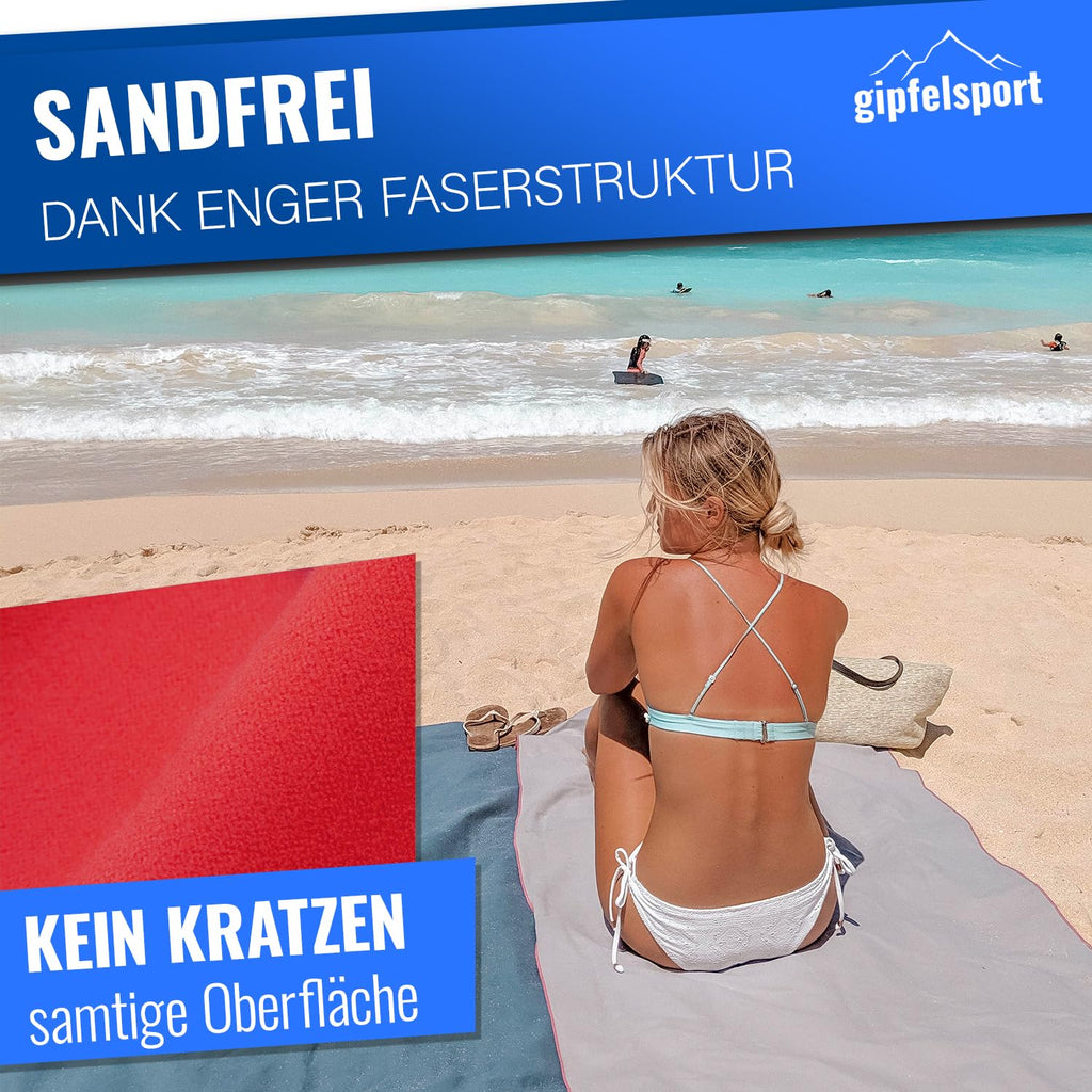 gipfelsport Microfibre Towel | 12 - Red | M110x50cm