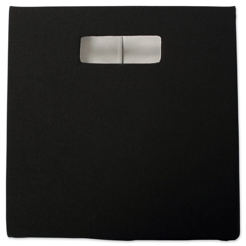 DII Collapsible Polyester Storage Cube, Solid, Lightweight and Durable, Small Square, 11x11x11", Black