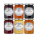 Tiptree Jam, Marmalade & Curd Variety Box | 6 Pack Fruit Conserves
