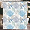 Lerores Underwater Algae Shower Curtain | Anti-Mould Polyester, 240x200cm