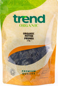 Trend Organic Pitted Prunes 1kg – Raw Vegan Dried Fruit Snack