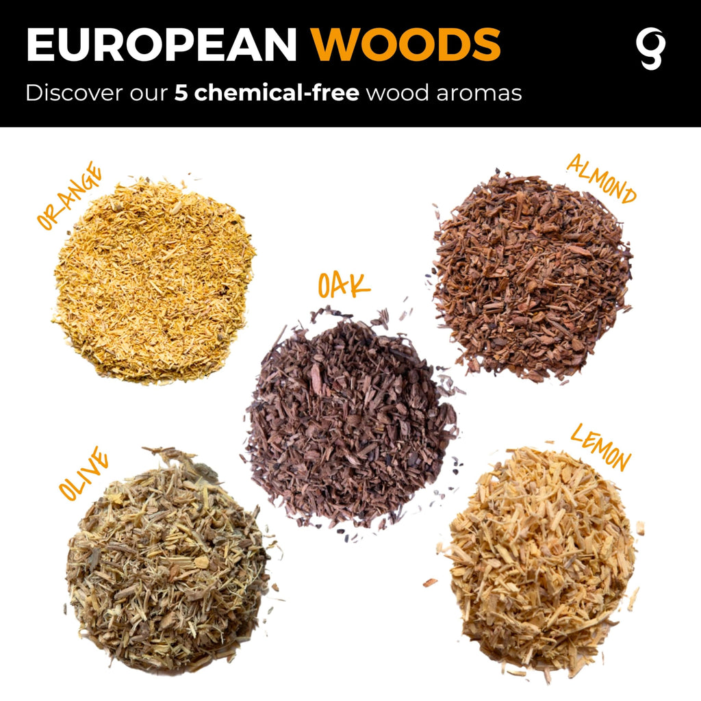 Fumus Portable Food and Cocktail Smoker Gun with 5 Wood Chip Flavors