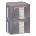 DAWNTREES Collapsible Storage Boxes, Storage Boxes for Clothes,Grey - image 1