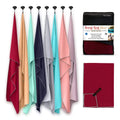 Snug Rug Microfibre Beach Towel – XL Sand Proof Quick Dry Jester Red