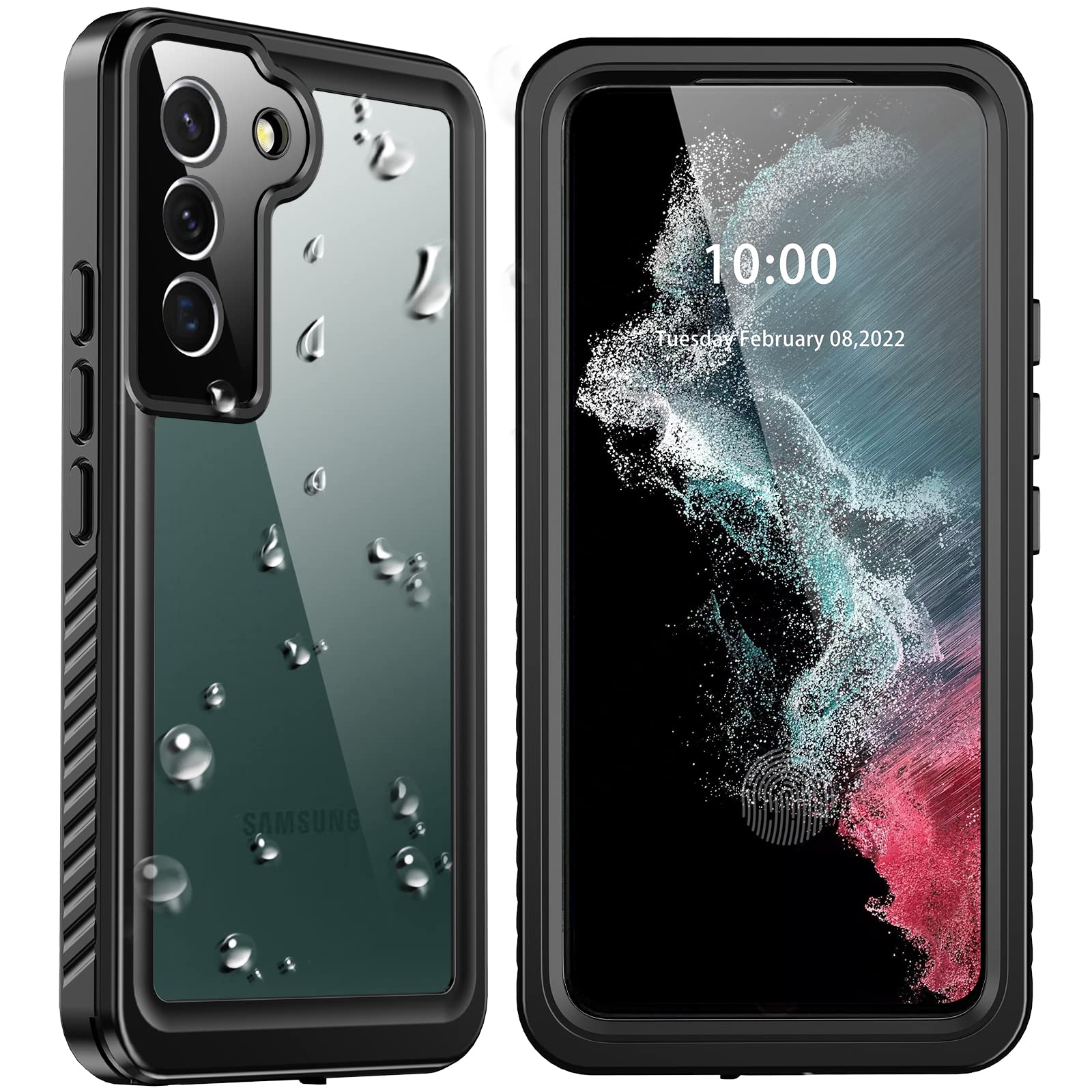 ANTSHARE Samsung Galaxy S22 Case - Waterproof Full Body Shockproof Cover